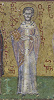 Ап. Онисим. Миниатюра из греко-груз. рукописи. Кон. XV в. (РНБ. O.I.58. Л. 100)