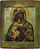 Феодоровская икона Божией Матери. 80-е гг. XVII в. Иконописец Гурий Никитин (?) (Церковный историко-археологический музей, Ипатиевский монастырь)