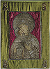 Феодоровская икона Божией Матери. Пелена. 2-я четв. XVII в. (КГОИАМЗ)