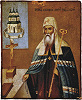 Свт. Филофей (Лещинский), митр. Тобольский. Портрет. 2-я пол. XIX в. (Церковно-археологический музей Верхотурского Николаевского мон-ря)