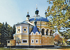 Кафедральный собор во имя блгв. кн. Александра Невского в г. Унгень. 1903–1905 гг. Фотография. Нач. 20-х гг. XXI в.