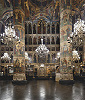 Интерьер Успенского собора. Фотография В. Е. Оверченко. 2010 г. Фото: © Музеи Московского Кремля