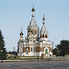 Храм Христа Спасителя в Уральске. 1891–1907 гг. Архит. В. И. Чагин. Фотография. 10-е гг. XXI в.