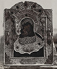 Феодоровская икона Божией Матери в Успенском соборе Костромы. Ок. 1619 г. Фотография С. М. Прокудина-Горского. 1910 г. Фото: © Б-ка Конгресса США