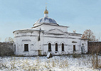 Храм во имя арх. Михаила. 1730–1732 гг., 30-е гг. XIX в. Фотография. 2017 г. Фото: А. В. Слезкин
