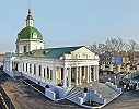 Собор в честь Покрова Пресв. Богородицы в Сарапуле. 1785–1792 гг. Архит. Ф. М. Росляков. Фотография. 2014 г. Фото: mozhga.blagochin.ru