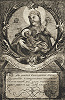 Икона Божией Матери «Утоли моя печали». Гравюра. Кон. XVIII в.