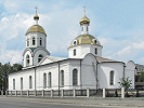 Кафедральный собор во имя свт. Николая в Умани. 1812 г. Архит. Т. Этлингер. Фотография. 2007 г. Фото: Narking / Wikimedia Commons