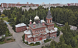 Старообрядческая Покровская церковь в Ижевске. 1999 г. Фотография. 2020. Фото: Vyacheslav Bukharov / Wikimedia Commons
