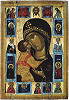 Икона Божией Матери «Умиление». 1-я пол. XVI в. (ГРМ) © Русский музей, Санкт-Петербург