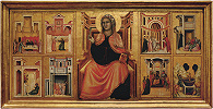 Алтарь св. Цецилии. 1304–1310 гг. Мастер св. Цецилии (Галерея Уффици, Флоренция). Фото: F. Bini / Wikimedea Commons