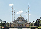 Мечеть «Сердце Чечни». 2006–2008 гг. Фотография. 2019 г. Фото: Саитова Сара / Wikimedia Commons
