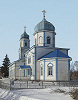 Церковь ап. Иоанна Богослова в Антипинке (Выползове) Порецкого р-на (1864) с колокольней (1905). Фотография. 2021 г. Фото: А. В. Слезкин