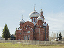 Храм арх. Михаила в с. Тогаеве Мариинско-Посадского р-на. 1915 г. Архит. Ф. Н. Малиновский. Фотография. 2024 г. Фото: А. В. Слезкин