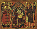«Предста Царица». Икона. 2-я пол. XVII в. (МГОМЗ). Фото: © Московский государственный объединенный художественный историко-архитектурный и природно-ландшафтный музей-заповедник
