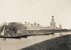 Юрьев новгородский монастырь. Фотография И. Ф. Барщевского. 80-е гг. XIX в.