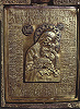Яхренская икона Божией Матери. Фрагмент ковчега-мощевика. Кон. XV — нач. XVI в. (ГВСМЗ) Фото: © Владимиро-Суздальский музей-заповедник