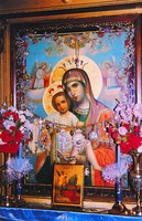 Икона Божией Матери из мон-ря во имя святых Марфы и Марии в Вифании