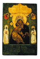 Владимирская «Волоколамская» икона Божией Матери. 1572 г. (ЦМиАР)