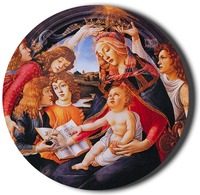 Мадонна Магнификат. 1483–1485 гг. (Галерея Уффици. Флоренция)