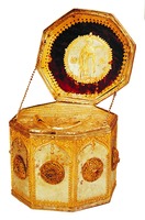 Реликварий с изображением архиеп. Дионисия К-польского. 1820 г.