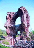 Руины Эленской базилики у Пирдопа. V-VI вв.