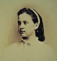 Вел. кнж. Ольга Константиновна, будущая королева эллинов. Фотография. 1865 г.