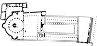 План храма Гроба Господня. IV–V вв. Реконструкция