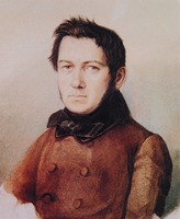 М. И. Глинка. Портрет худож. К.П. Брюллова. 1840 (?) г.