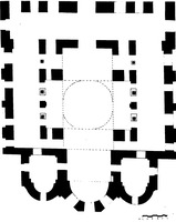 План собора Св. Софии в Фессалонике. 688-690 гг.
