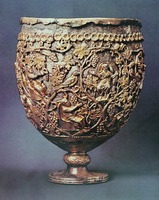 Чаша. Антиохия (?). 500–550 гг. (Метрополитен-музей. Нью-Йорк)