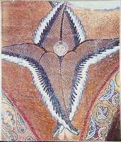 Шестикрылый серафим. Мозаика собора мон-ря Неа Мони на о-ве Хиос. 1042–1056 гг.