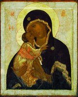 Донская икона Божией Матери. 1591 - 1598 гг. (Большой собор Донского монастыря)