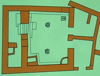 План храма в Беф-Сане позднего бронзового века
