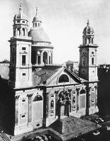 Базилика Санта-Мария Ассунта ин Кариньяно. Архит. Г. Алесси. XVI в. Фотография. 1960–1970 гг.
