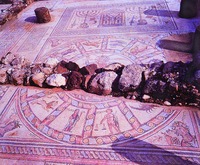 Тивериада. Мозаика пола в синагоге ранневизант. периода