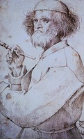 Автопортрет. 1565–1568 гг. (Графическое собрание Альбертина. Вена)