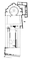 Храм Гроба Госпдня в Иерусалиме. IV в. План-реконструкция
