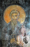 Прп. Георгий Святогорец. Роспись церкви в Ахтале. XIII в.