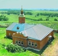 Церковь во имя прп. Сергия Радонежского. Фотография. 2006 г.