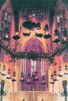 Интерьер собора в Пальма-де-Мальорке. 1900-1914 гг. Архит. А. Гауди