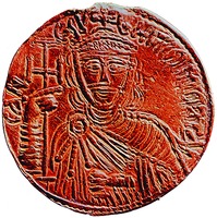 Хан Омуртаг. IX в. Золотой медальон (филиал Нац. археологического музея в Вел. Тырнове)