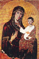 Борколабовская икона Божией Матери. 1659 г. (НХМ)