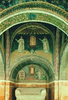 Мозаики вост. рукава мавзолея. Саркофаг Галлы Плацидии