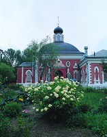 Церковь в честь Успения Божией Матери на Преображенском кладбище. Фотография. 2002 г.