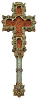 Напрестольный крест. 1593–1615 гг. (Иверский мон-рь)