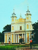 Костел Св. Софии в Житомире. 1735–1744 гг. Фотография. 40-е гг. ХХ в. (ГПИБ)