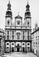 Университетская иезуитская церковь. Фотография. 1973 г.