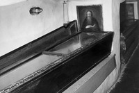 Св. мощи прп. Алипия, иконописца Киево-Печерского, почивающие в Ближних пещерах