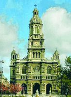 Церковь Св. Троицы, Париж. Архит. Т. Бальмо. 1860-1863 гг.